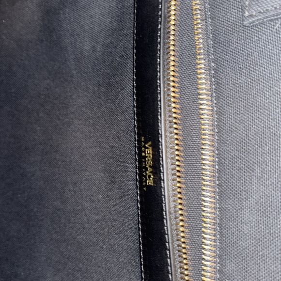 New W/o Tag Versace Large Studded Tote - Picture 7 of 10